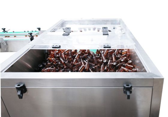 কেনা স্বয়ংক্রিয় ঘূর্ণমান স্টেশন টাইপ বোতল আনস্ক্র্যাম্বলার 60-120BPM অনলাইনে উৎপাদন