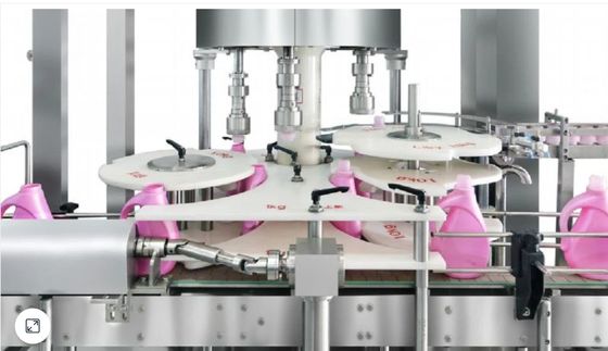 কেনা উচ্চ গতির লন্ড্রি ক্যাপের জন্য সম্পূর্ণ স্বয়ংক্রিয় ক্যাপ ক্যাপিং মেশিন অনলাইনে উৎপাদন