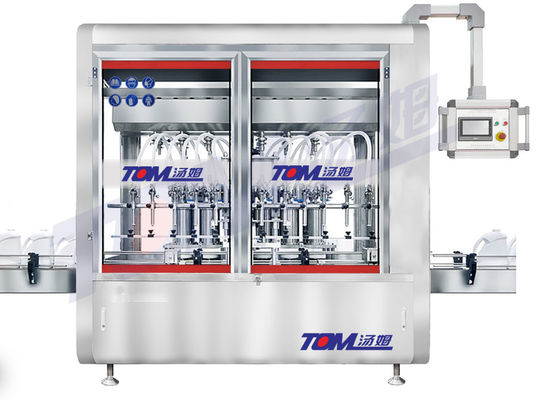 1L-5L স্বয়ংক্রিয় ভোজ্য তেল ভর্তি মেশিন 6 Nozzles 1200BPH