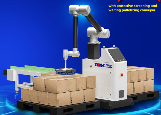 collaborative robot palletizing system with low price and high efficiency reduce labor cost