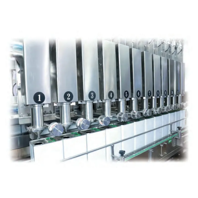 খাদ্য তেল এবং সসের জন্য উন্নত ১-৫ লিটার ফিলিং এবং ক্যাপিং মেশিন 3